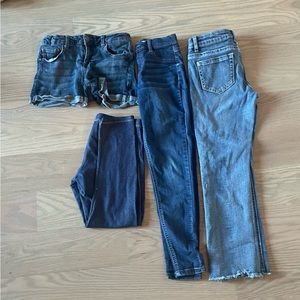 Jeans and jeggings for 8-10 y/o